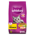 Ração Para Gatos Adultos Whiskas Frango 900g