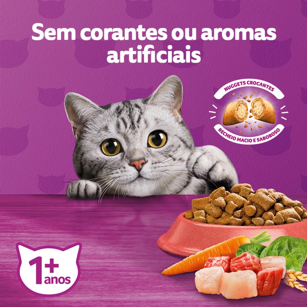 Ração Whiskas Mix de Carnes Gatos Adultos 2,7 kg