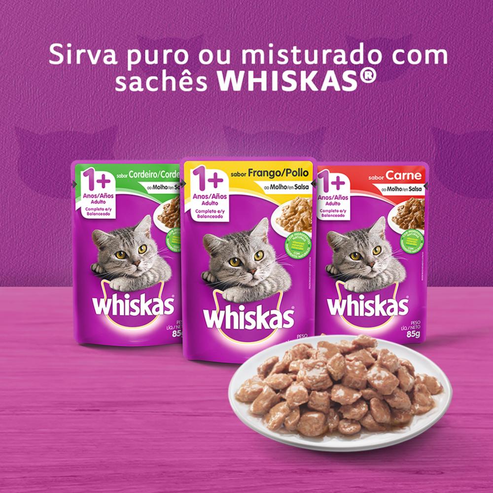 Ração Whiskas Mix de Carnes Gatos Adultos 2,7 kg