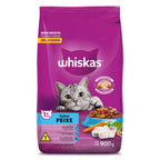 Ração Whiskas Peixe Gatos Adultos 900 g