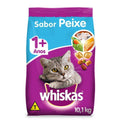 Ração Whiskas Peixe Gatos Adultos 2,7 kg