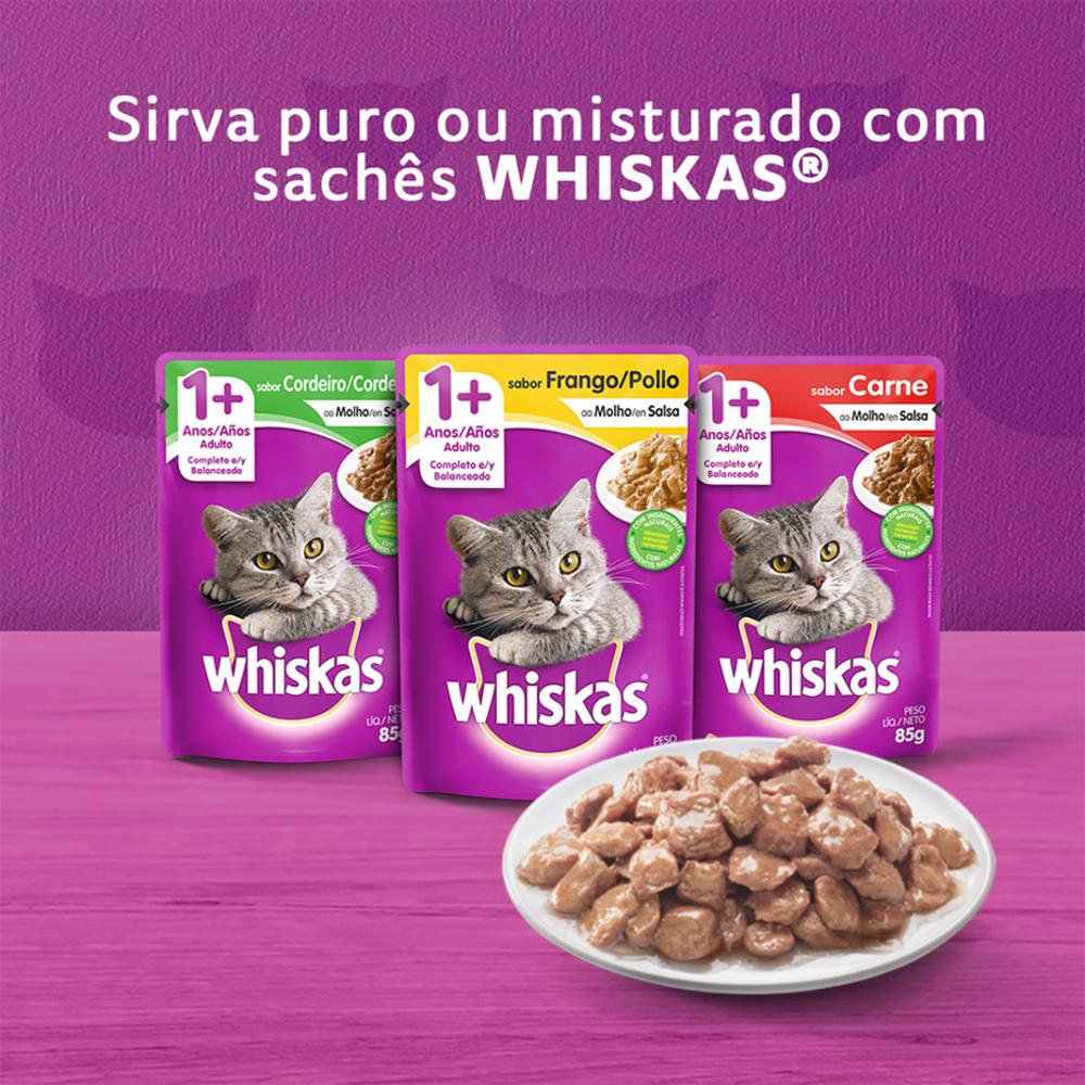 Ração Whiskas Peixe Gatos Adultos 2,7 kg