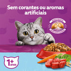 Ração Whiskas Carne Gatos Adultos Castrados 2,7kg