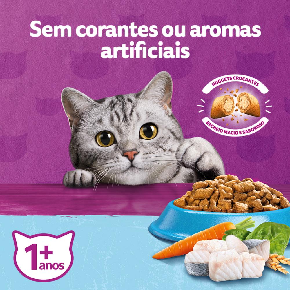 Ração Whiskas Peixe Gatos Adultos Castrados 2,7 kg