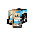 Kit Ração Úmida Sheba Sachê para Gatos Filhotes Sabor Atum Marinado 20 Unidades