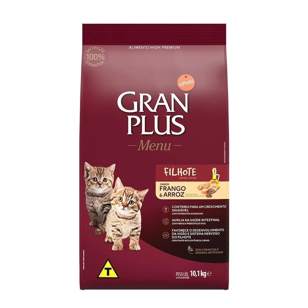 Ração pra Gatos Filhotes GranPlus Frango e Arroz 3kg