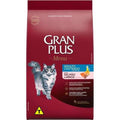 Ração GranPlus Salmão e Arroz para Gatos Castrados Adultos - 10 Pacotes de 1Kg
