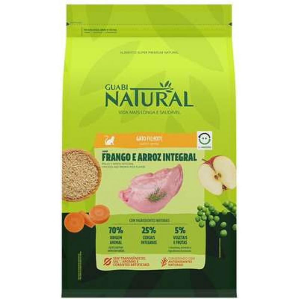 Ração Affinity Guabi Natural Frango e Arroz Integral para Gatos Filhotes - 1,5Kg