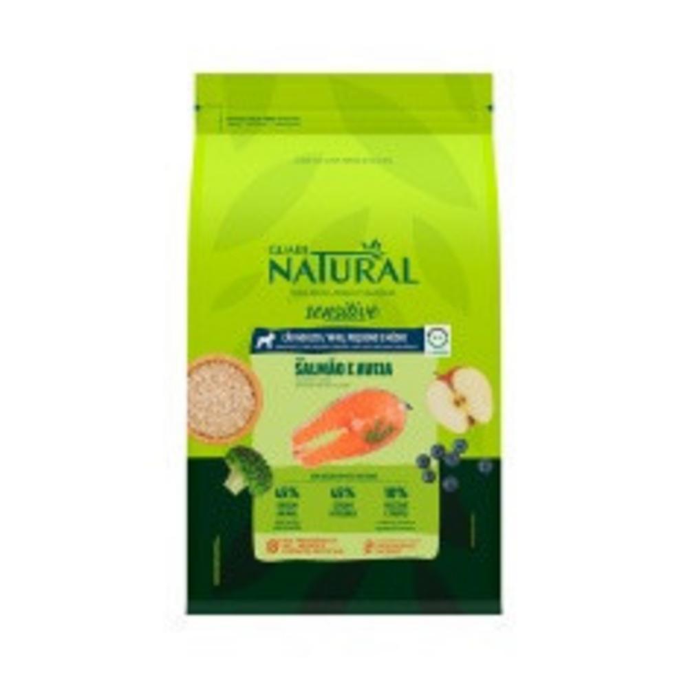 Ração Guabi Natural Sensível para Cães Adultos de Porte Mini, Pequeno e Médio Sabor Salmão e Aveia