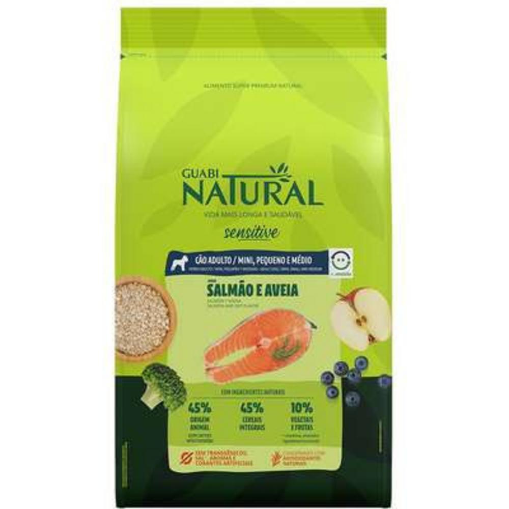 Guabi Natural Sensitive Rp Salmao e Aveia 10,1Kg