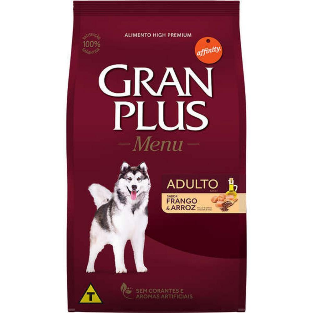 Ração pra Cães Adultos GranPlus Menu Frango e Arroz 10.1kg