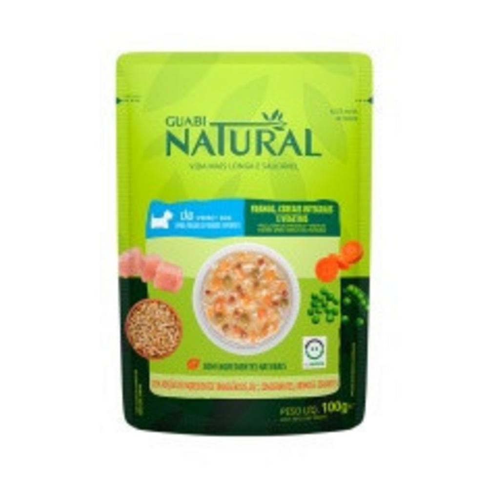 Ração Úmida para Cães Adultos Guabi Natural Frango e Cereais