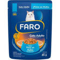 Ração Úmida Faro Peixe ao Molho para Gatos Adultos - 85 g
