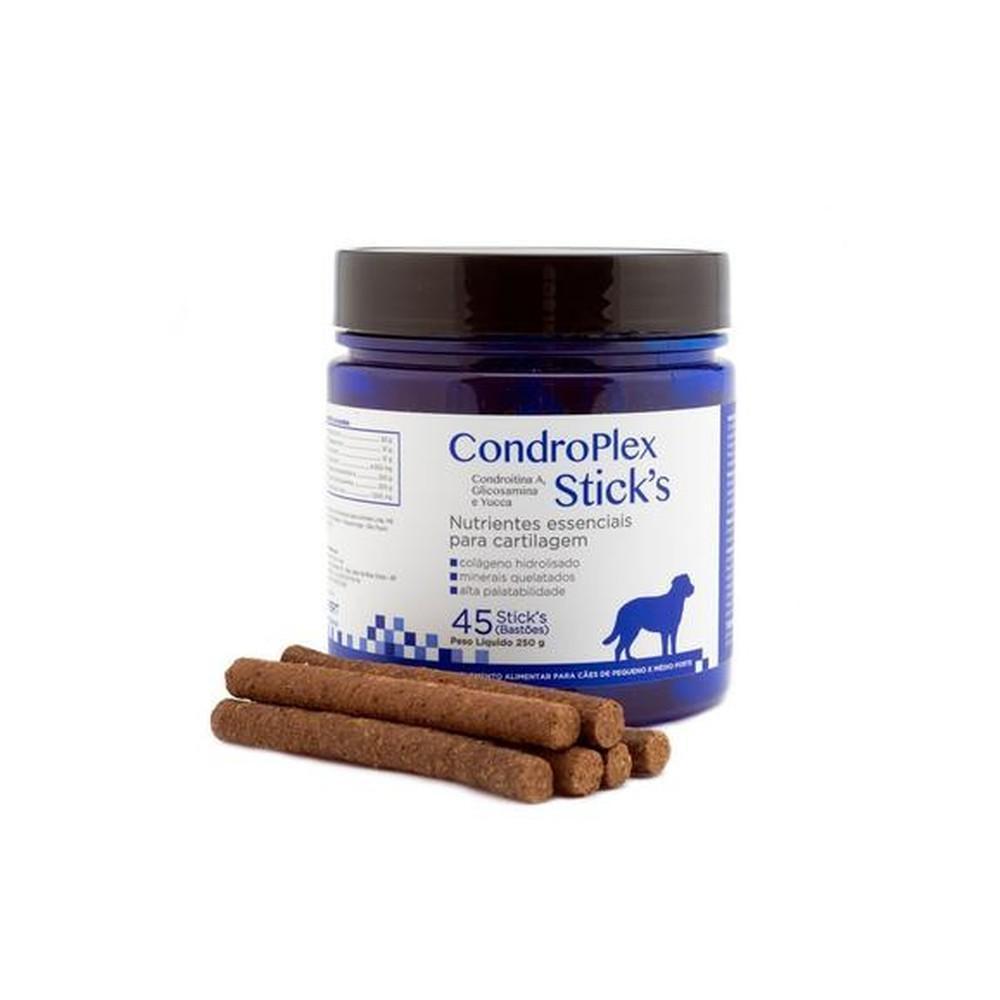 Suplemento Alimentar Condroplex Avert 45 Sticks para Cães