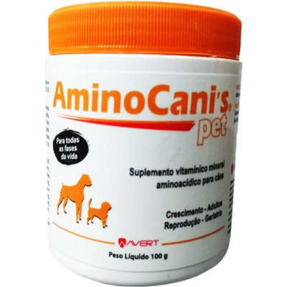 Suplemento Avert Amino Canis Pet - 100 g