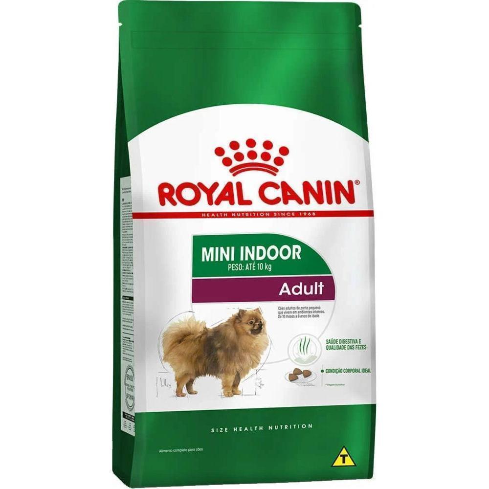 Ração Seca Royal Canin Mini Indoor Adult para Cães Adultos de Raças Pequenas 1Kg