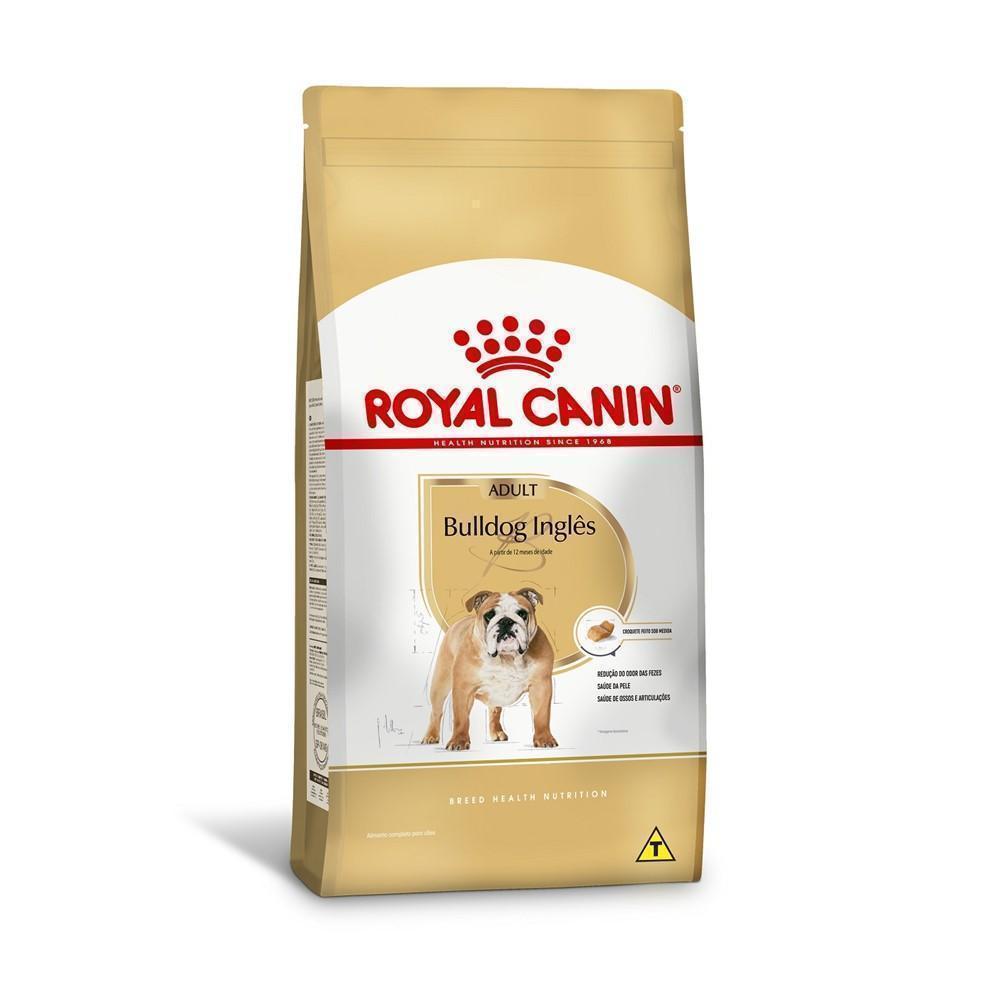 Ração Royal Canin Bulldog Inglês Adult 12kg