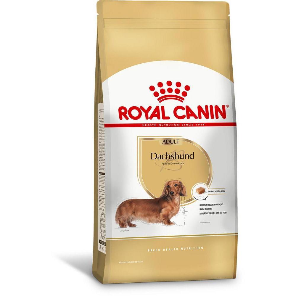 Ração Seca Royal Canin para Cães Adultos da Raça Dachshund - 7,5 Kg