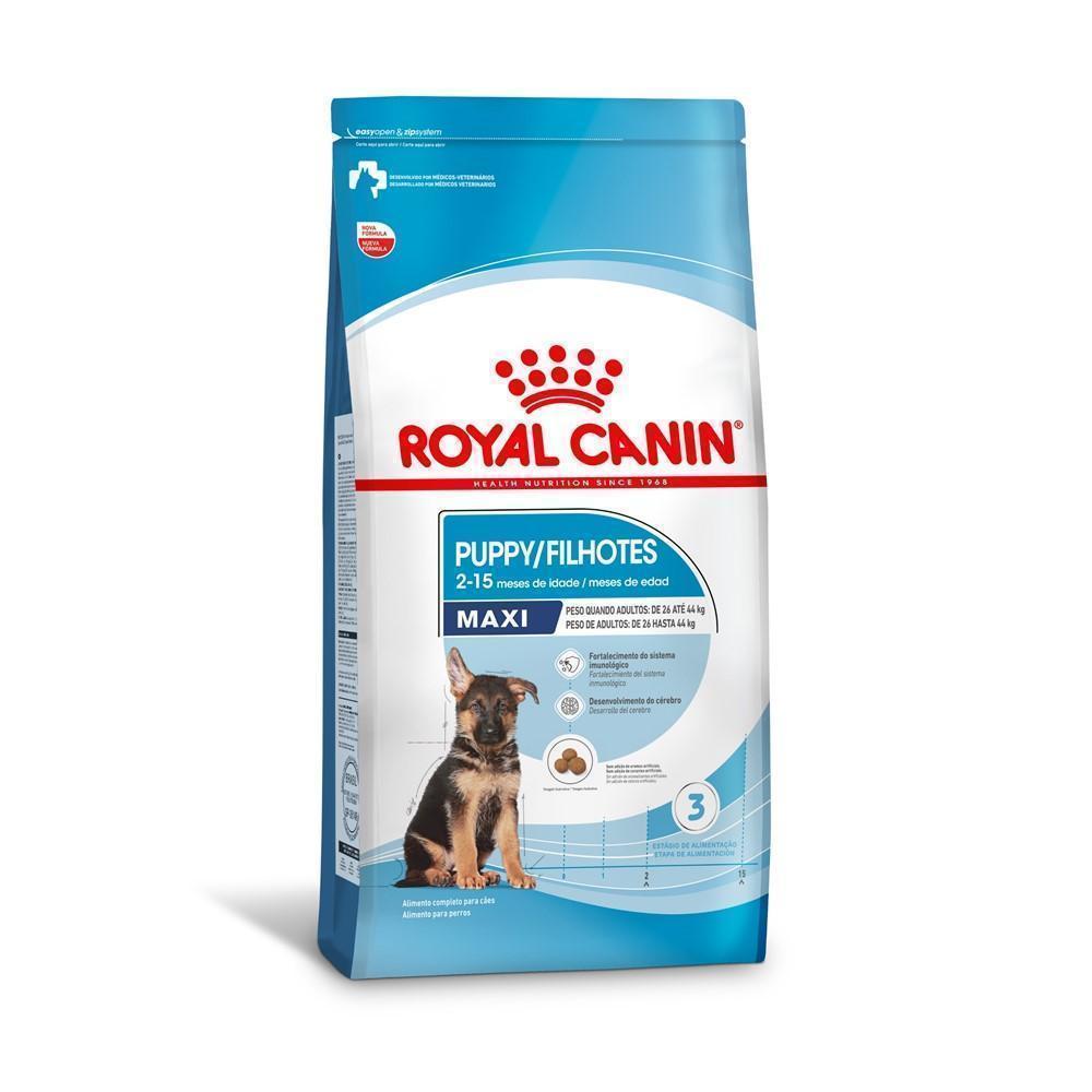 Ração Seca Royal Canin Maxi Puppy para Cães Filhotes de Porte Grande - 15 Kg