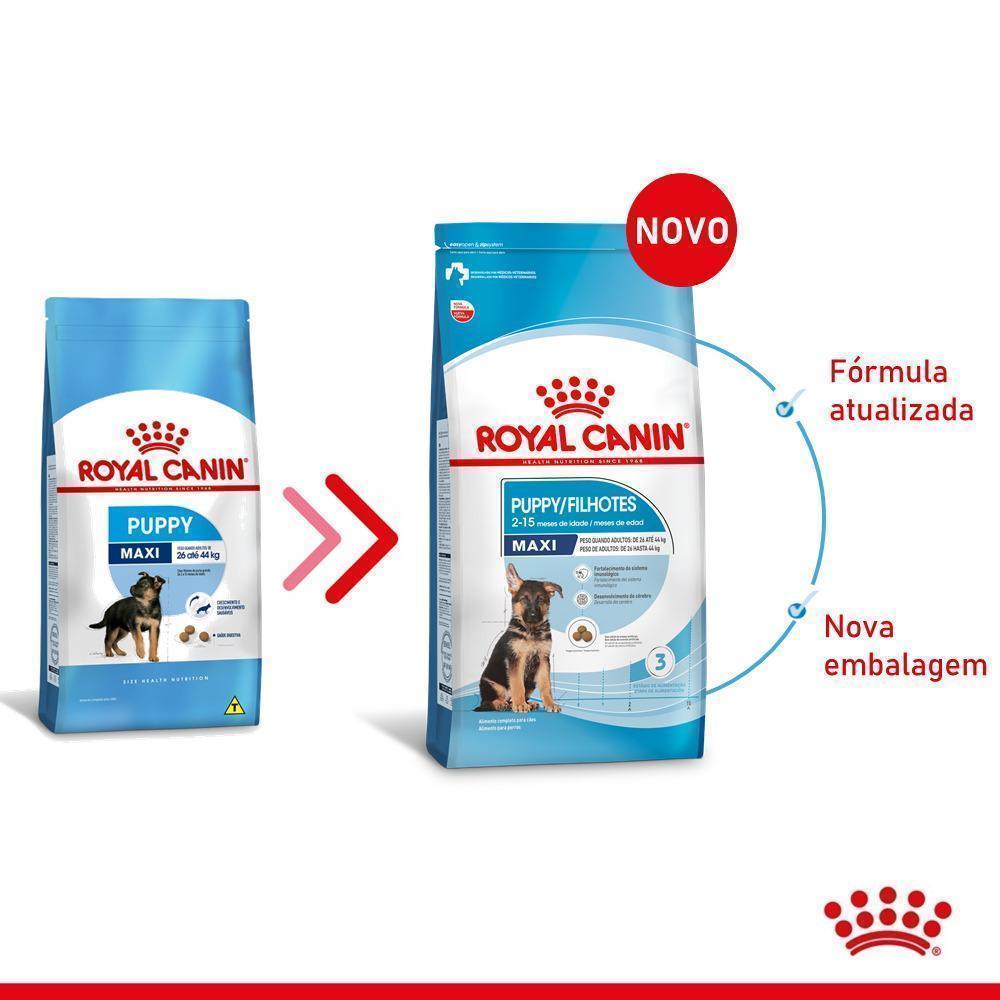Ração Seca Royal Canin Maxi Puppy para Cães Filhotes de Porte Grande - 15 Kg