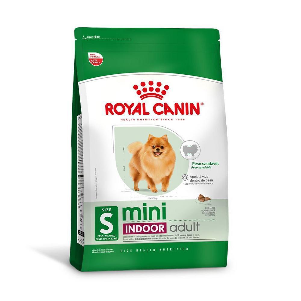 Ração Seca Royal Canin Mini Indoor Adult para Cães Adultos de Porte Pequeno - 7,5 Kg