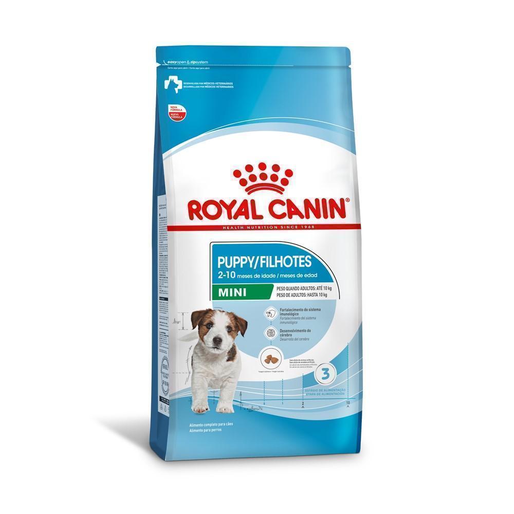 Ração Seca Royal Canin Mini Puppy para Cães Filhotes de Porte Pequeno - 1 Kg