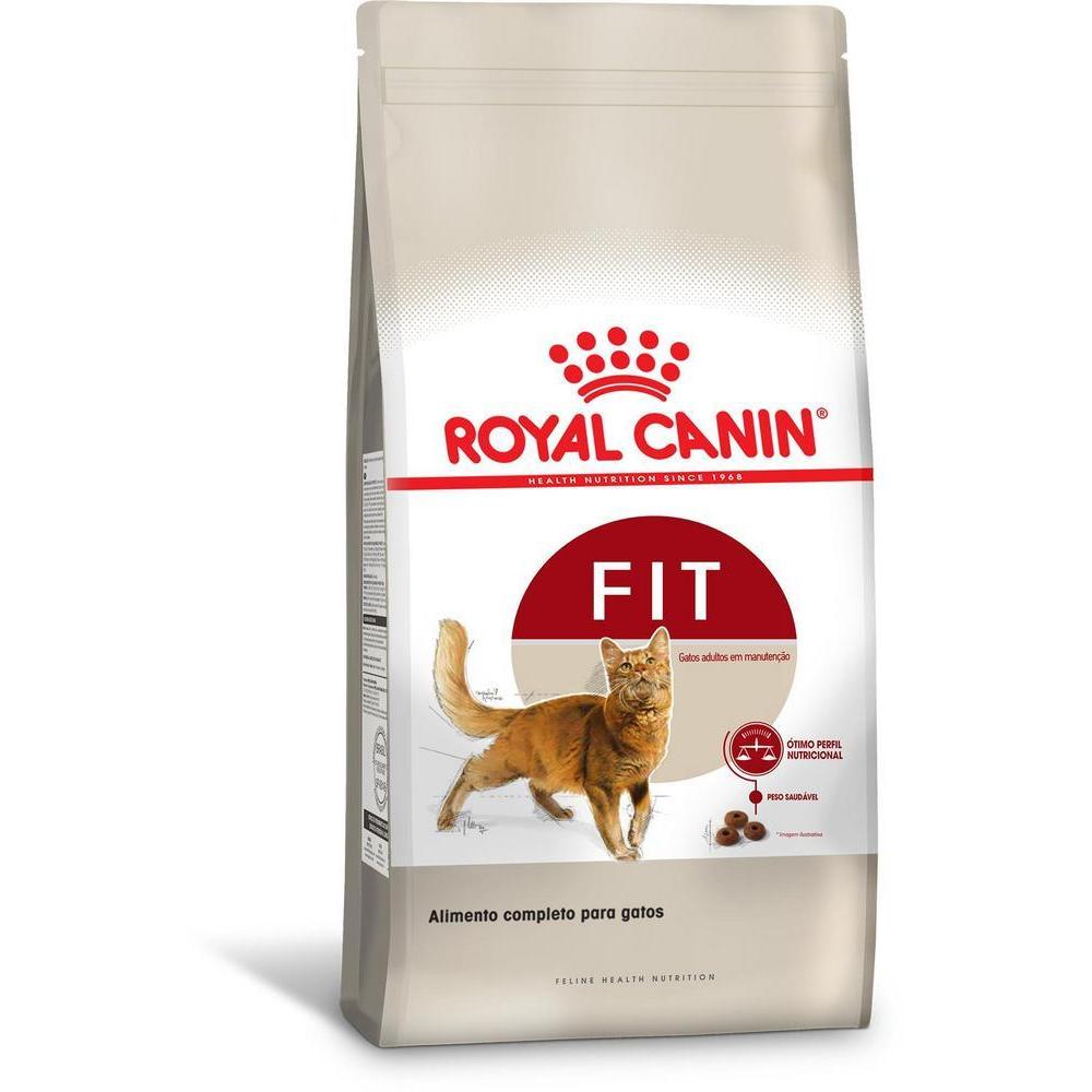 Ração Seca Royal Canin Fit para Gatos adultos - 7,5 Kg