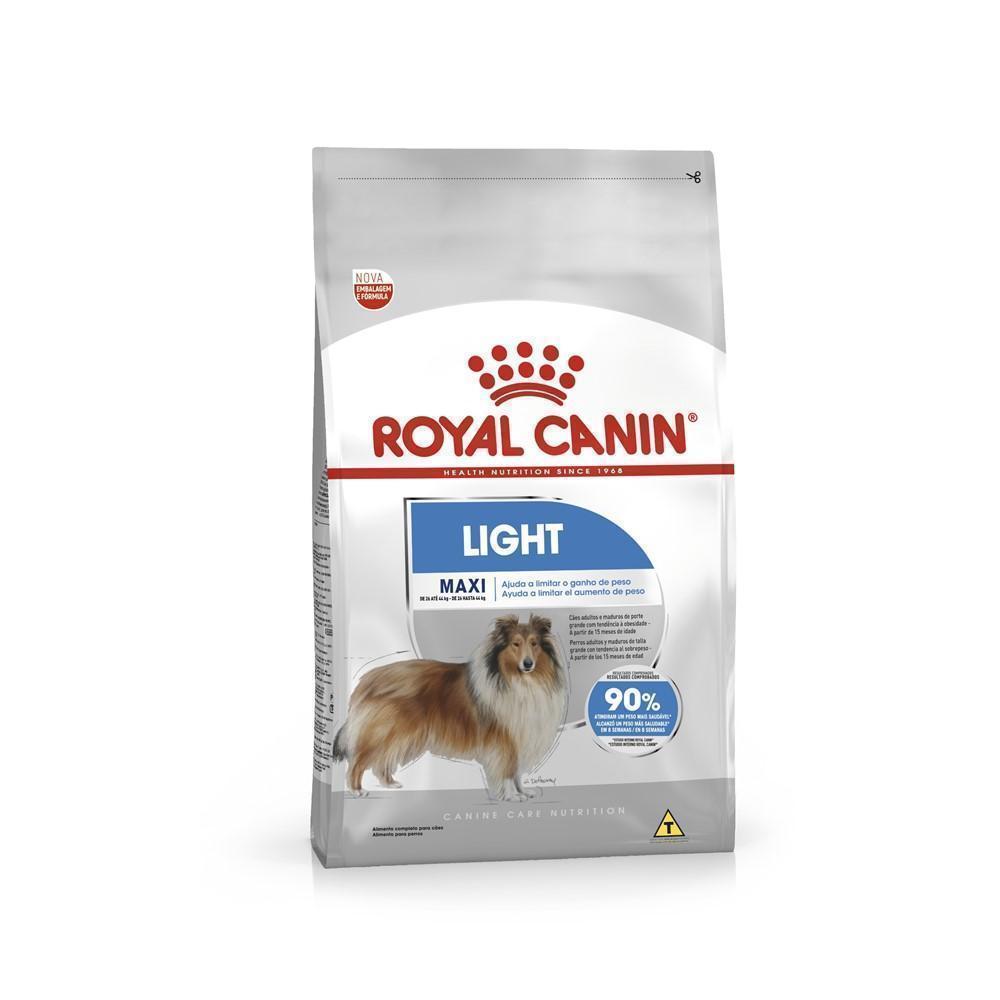 Ração Seca Royal Canin Maxi Light para Cães Adultos ou Idosos de Porte Grande com Tendência à Obesidade - 15 Kg