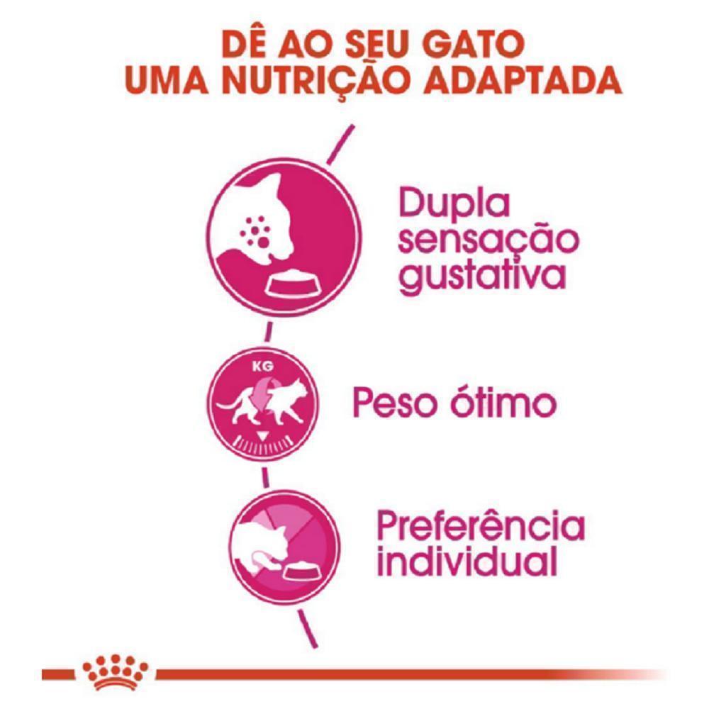 Ração Seca Royal Canin Exigent para Gatos Adultos com Paladar Exigente - 1,5 Kg