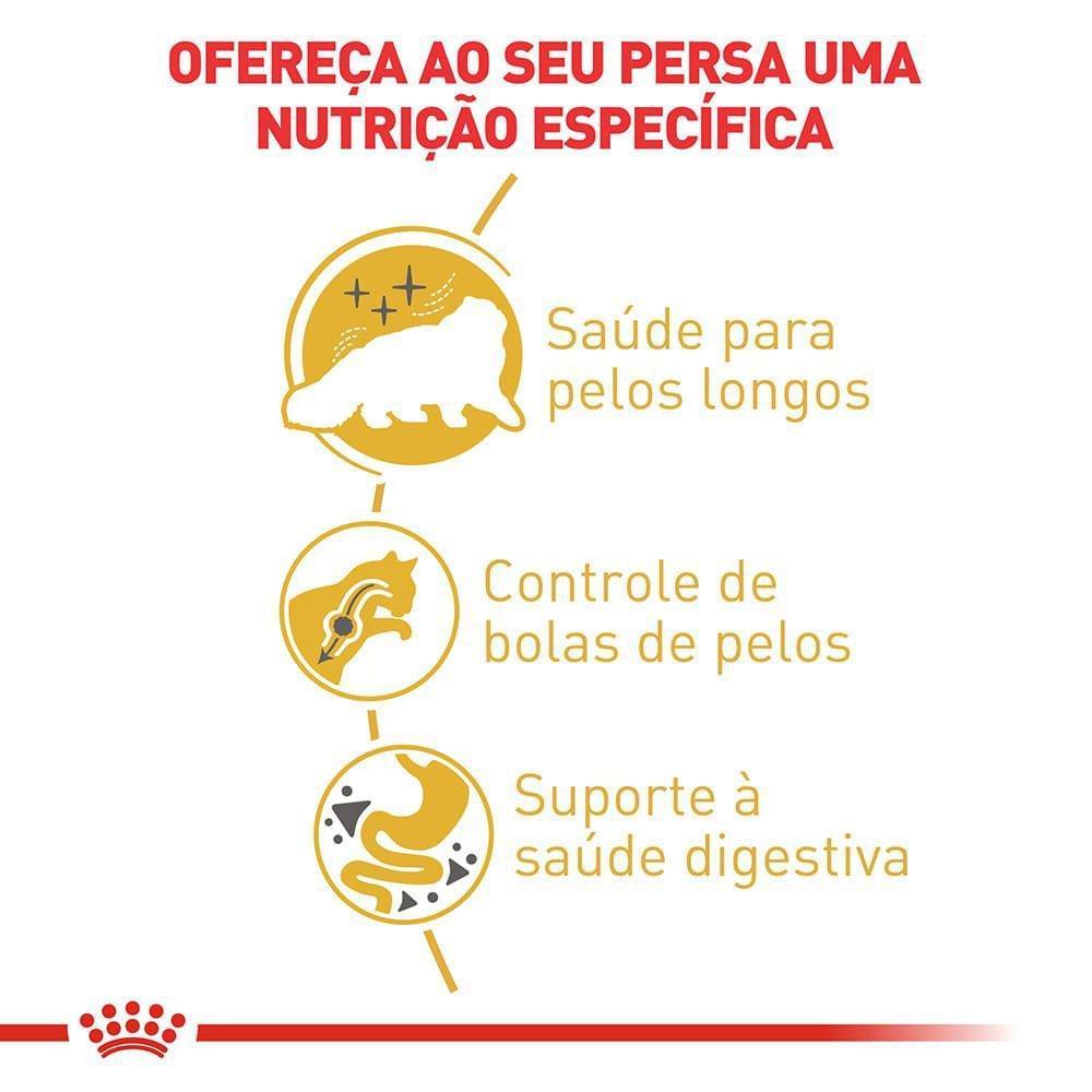 Ração Seca Royal Canin Persian para Gatos Adultos da Raça Persa - 1,5 Kg