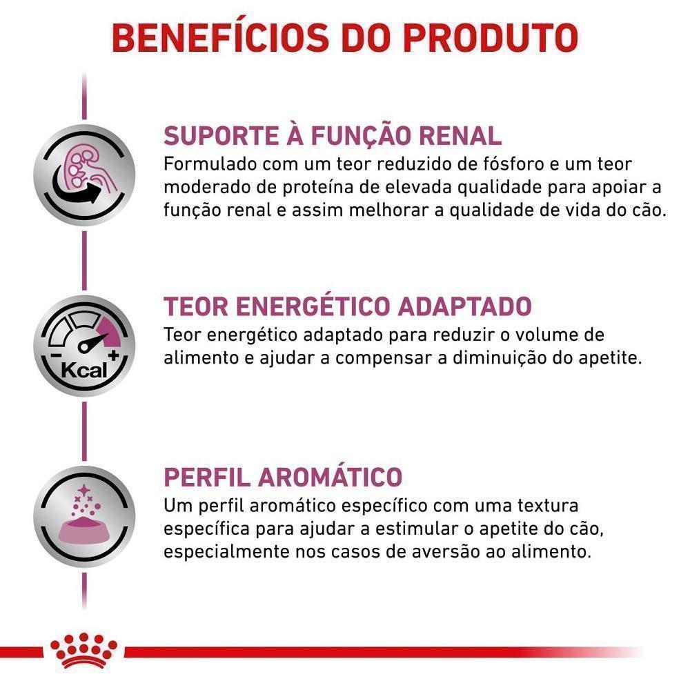 Ração Seca Royal Canin Veterinary Diet Renal para Cães com Insuficiência Renal Crônica- 2 Kg