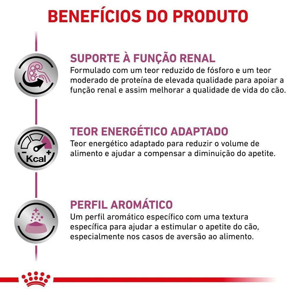 Ração Seca Royal Canin Veterinary Diet Renal para Cães com Insuficiência Renal Crônica- 10 Kg