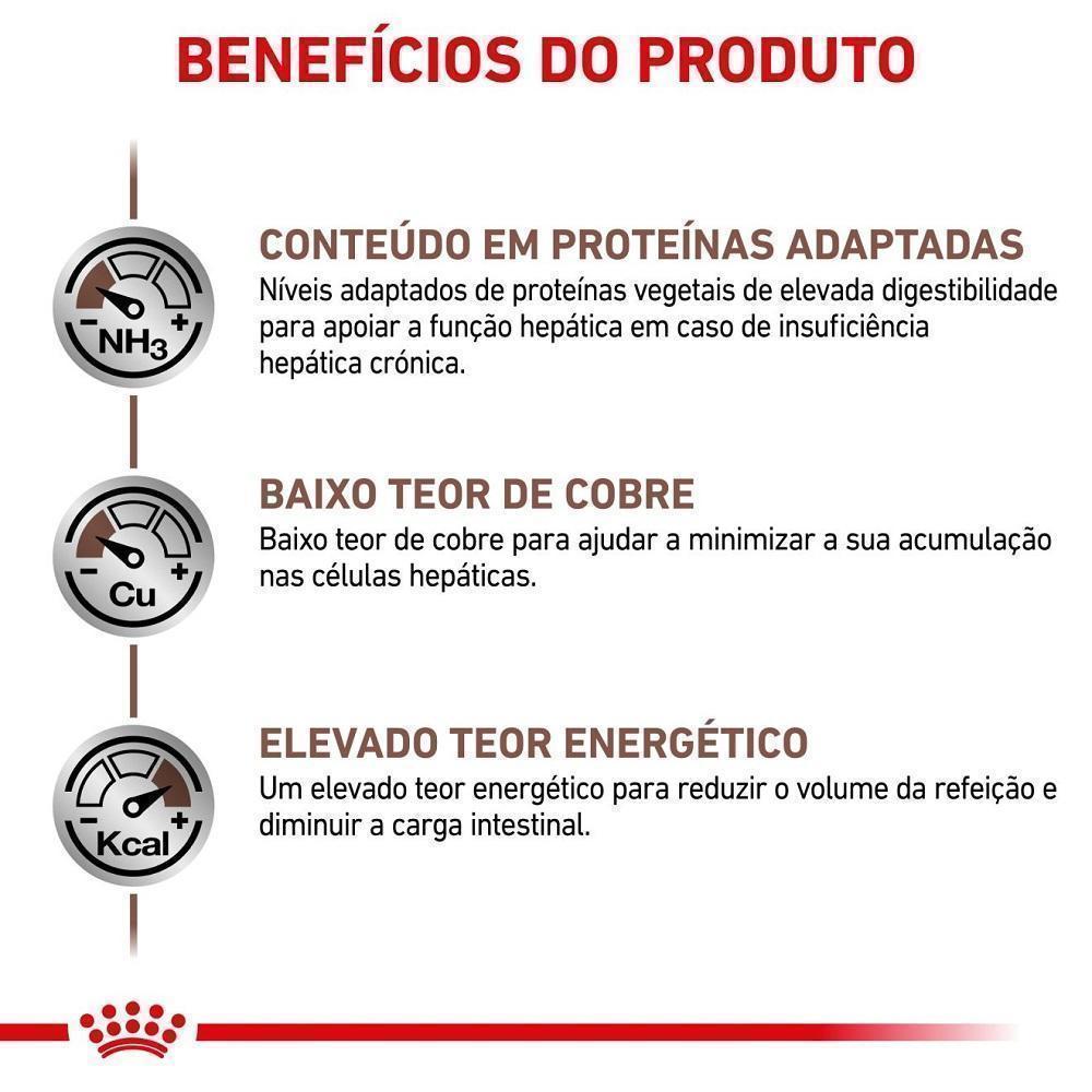 Ração Seca Royal Canin Veterinary Diet Hepatic para Cães Adultos com Insuficiência Hepática Crônica - 10 Kg