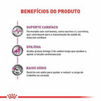 Ração Seca Royal Canin Veterinary Diet Cardiac para Cães Adultos com Insuficiência Cardíaca Crônica - 10 Kg