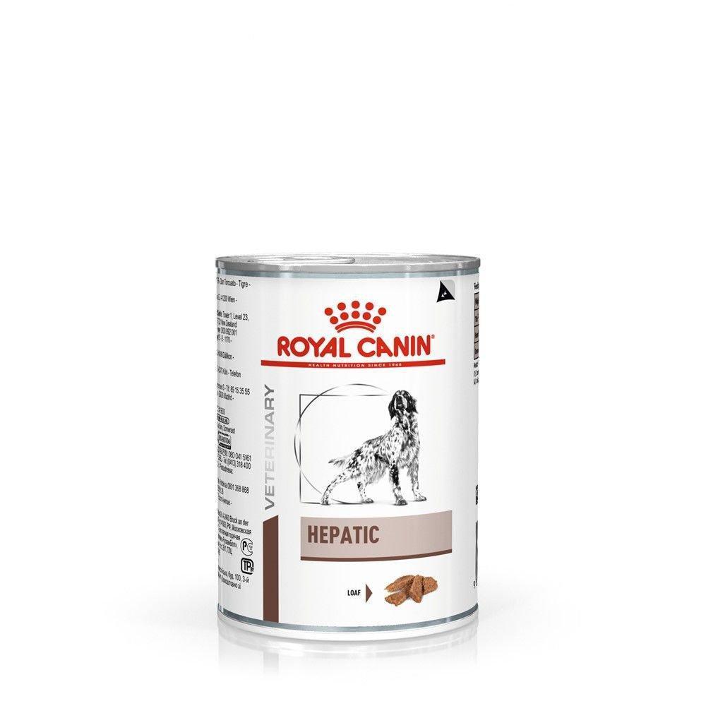 Ração Úmida Royal Canin Lata Veterinary Diet Hepatic para Cães com Insuficiência Hepática Crônica - 420 g
