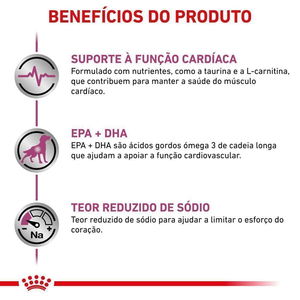 Ração Úmida Royal Canin Lata Veterinary Diet Cardiac para Cães com Insuficiência Cardíaca Crônica - 410 g