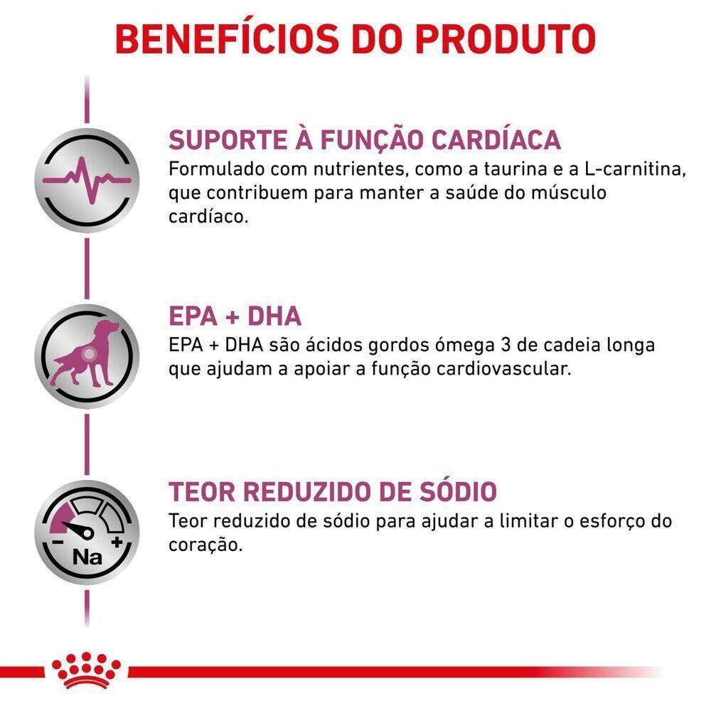 Ração Úmida Royal Canin Lata Veterinary Diet Cardiac para Cães com Insuficiência Cardíaca Crônica - 410 g