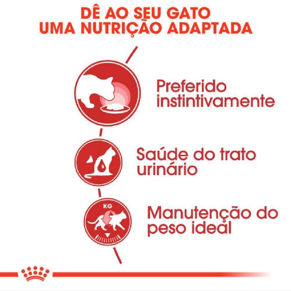 Ração Úmida Royal Canin Sachê Instinctive para Gatos Adultos Acima de 12 meses - 85 g