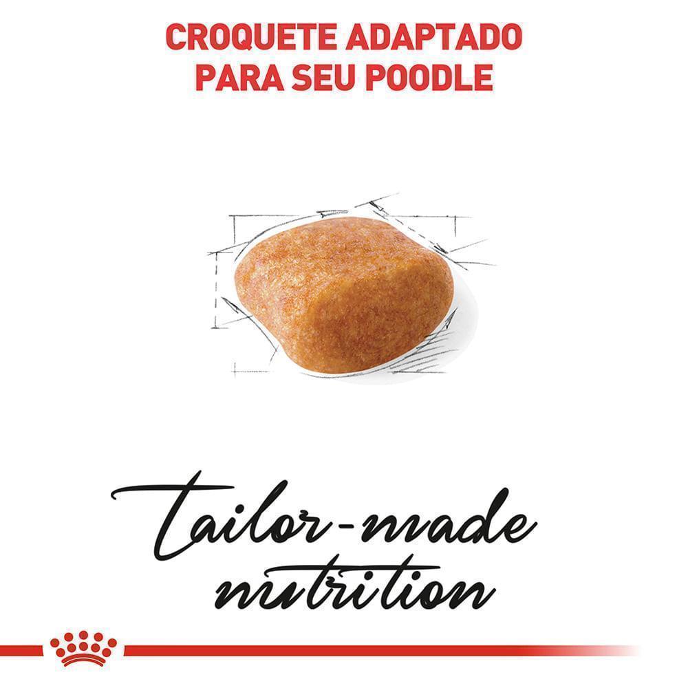 Ração Seca Royal Canin para Cães Adultos da Raça Poodle - 1 Kg