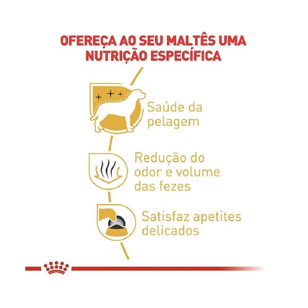 Ração Seca Royal Canin para Cães Adultos da Raça Maltês - 1 Kg