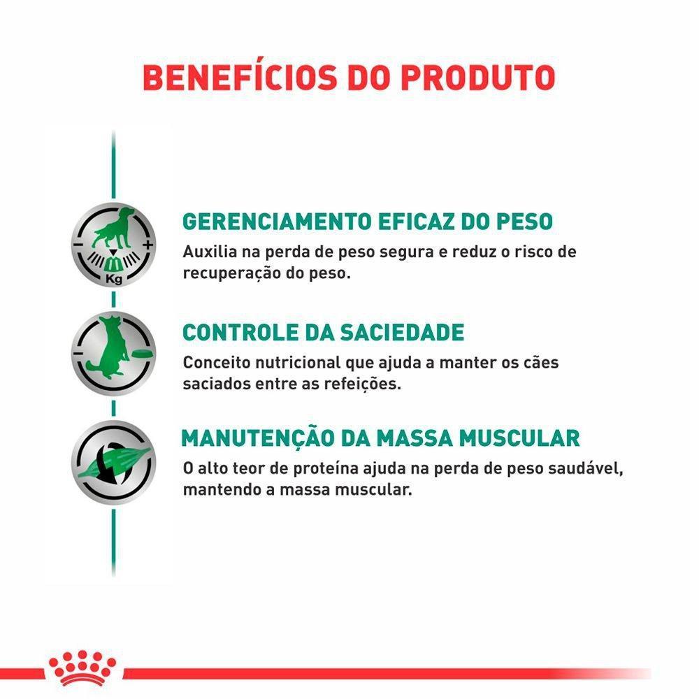 Ração Seca Royal Canin Veterinary Diet Satiety Support para Cães Adultos com Excesso de Peso - 10 Kg