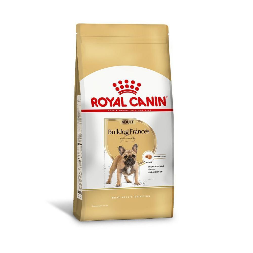 Ração Seca Royal Canin para Cães Adultos da Raça Bulldog Francês - 7,5 Kg