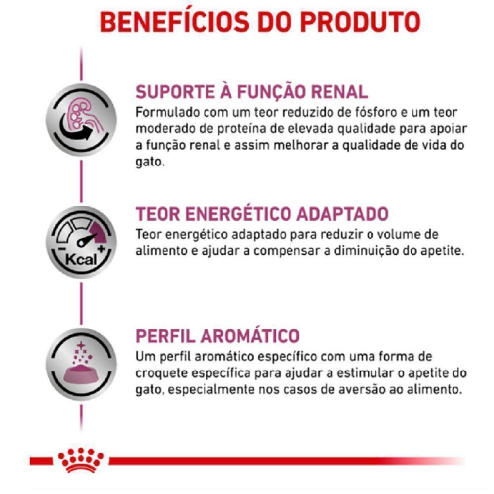 Ração Seca Royal Canin Veterinary Diet Renal para Gatos com Insuficiência Renal - 1,5 Kg