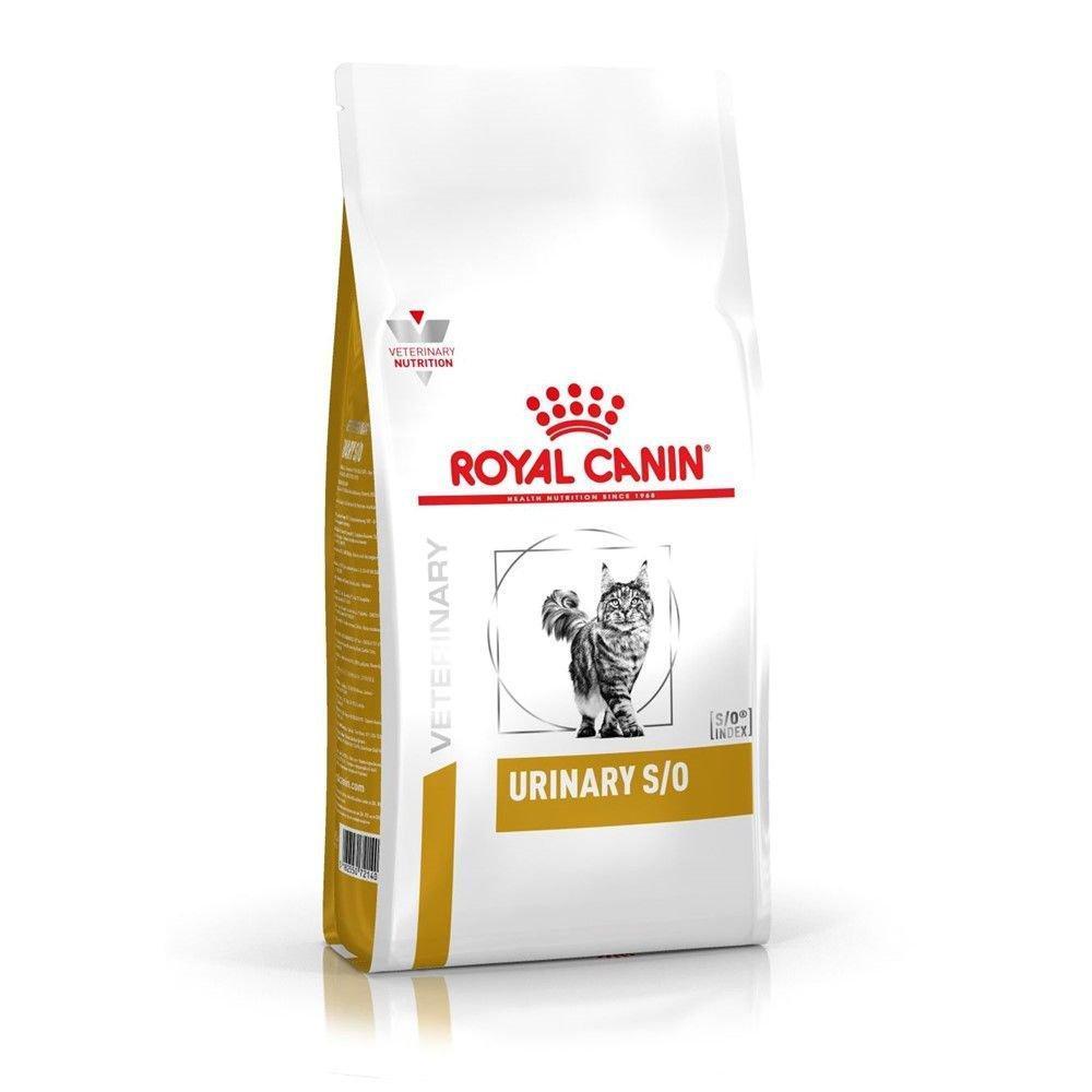 Ração Seca Royal Canin Veterinary Diet Urinary S/O para Gatos com Cálculos Urinários - 1,5 Kg