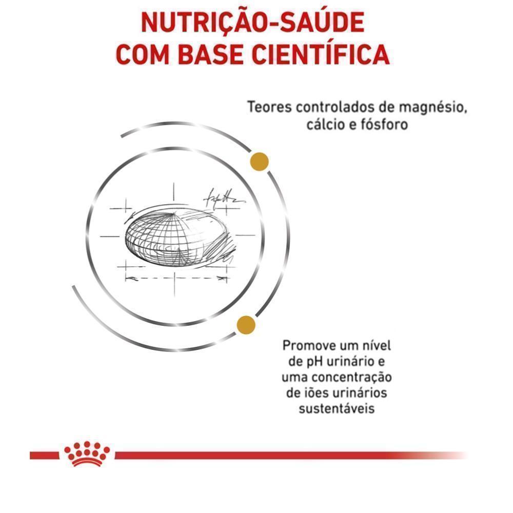 Ração Seca Royal Canin Veterinary Diet Urinary S/O para Gatos com Cálculos Urinários - 1,5 Kg
