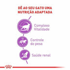 Ração Seca Royal Canin para Gatos Adultos Castrados Acima de 7 anos - 400 g