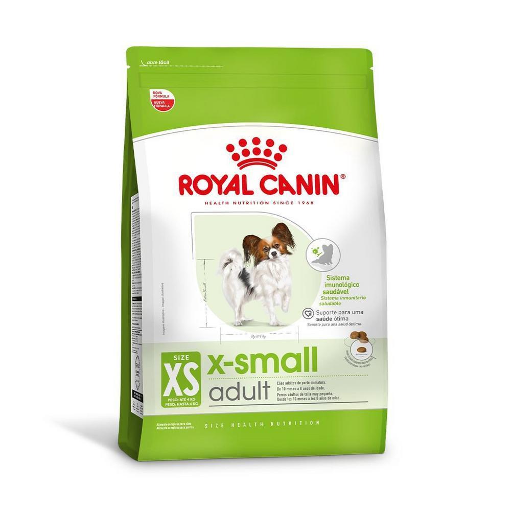 Ração Seca Royal Canin X-Small para Cães Adultos de Porte Mini - 1 Kg