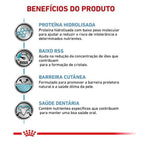 Ração Seca Royal Canin Veterinary Diet Hypoallergenic Small Dog para Cães Pequenos com Sensibilidades Alimentares - 7,5 Kg