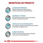 Ração Seca Royal Canin Veterinary Diet Skin Care Small Dog para Cães Adultos de Porte Pequeno com Sensibilidades de Pele - 7,5 Kg