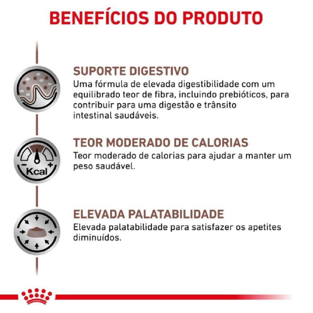 Ração Seca Royal Canin Veterinary Diet Gastrointestinal Moderate Calorie para Cães Adultos - 2 Kg